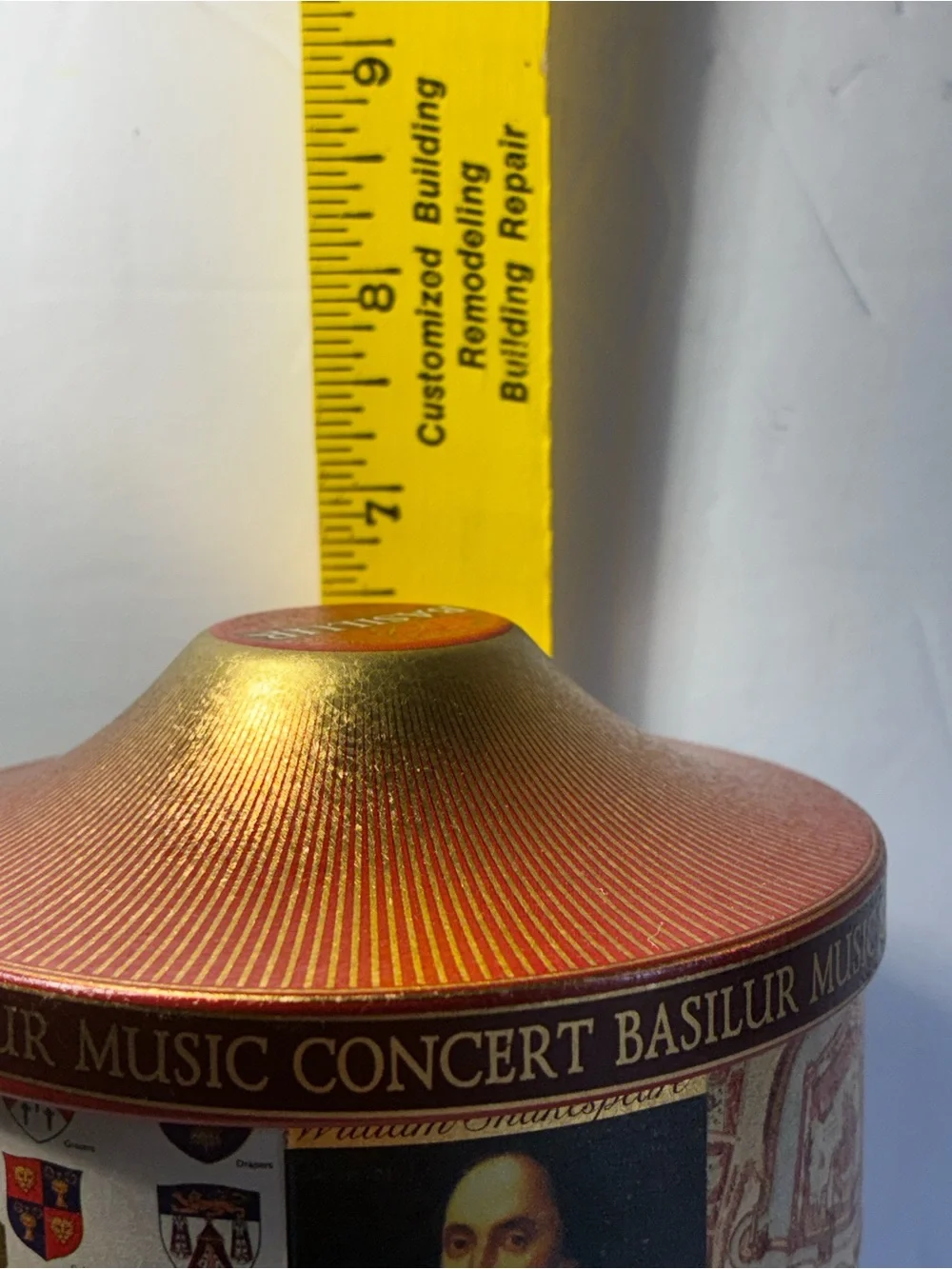 Basilur Music Concert London Musical Tea Tin Canister – Plays 